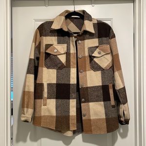 Bohme plaid shacket